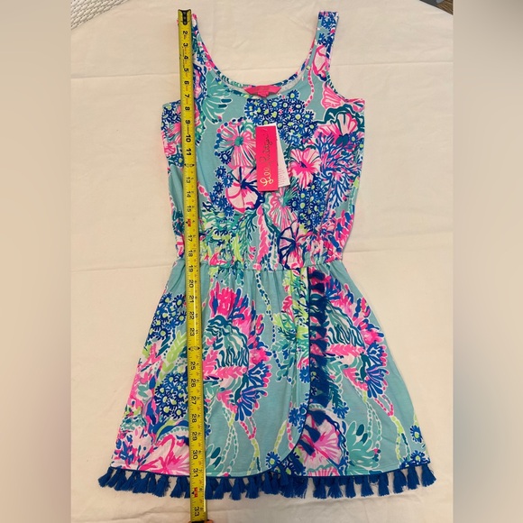 Lilly Pulitzer Jarrett ROMPER “Multi Beach You To It” NWT - Picture 2 of 4